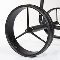 JuCad_Carbon_Travel_Nero_SV_2.0_3 spoke full carbon wheels in 3K design